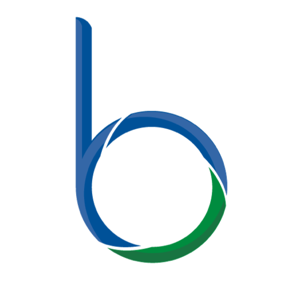 B logo