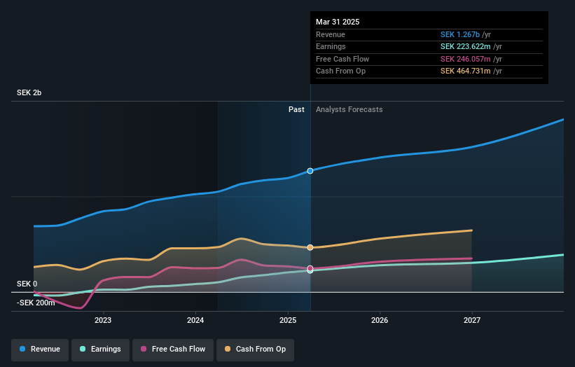 RaySearch Laboratories Earnings and Revenue Growth