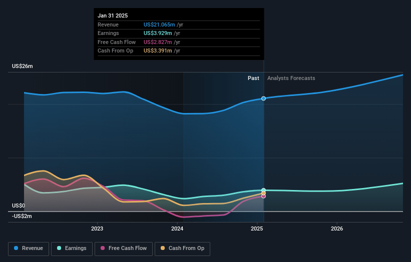 Coda Octopus Group Earnings and Revenue Growth