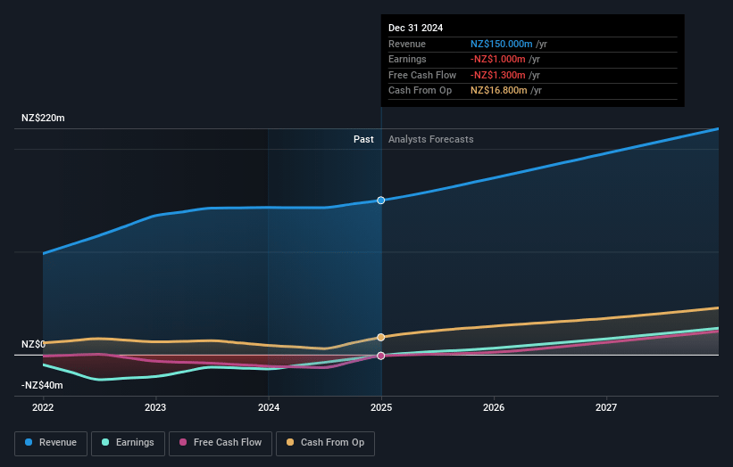 Vista Group International Earnings and Revenue Growth
