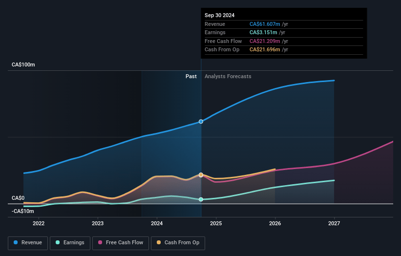 Vitalhub Earnings and Revenue Growth