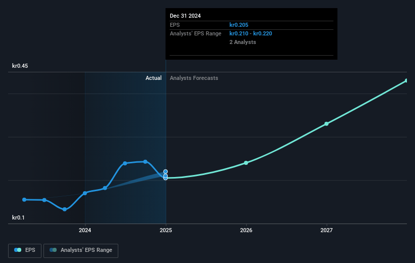 Net Insight Future Earnings Per Share Growth