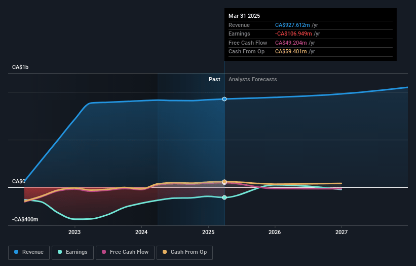 SNDL Earnings and Revenue Growth