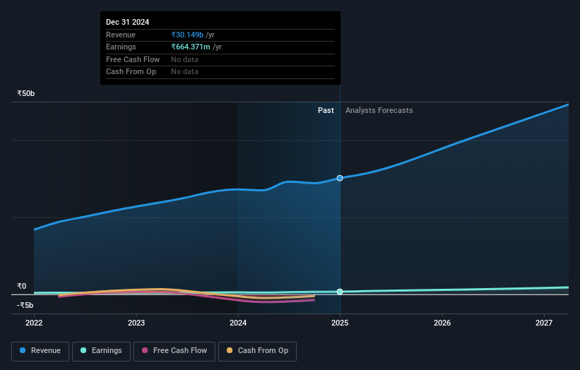 Hi-Tech Pipes Earnings and Revenue Growth