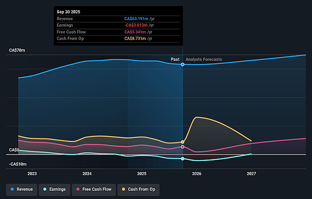 TSX:SYZ Earnings & Revenue Growth as at Dec 2025