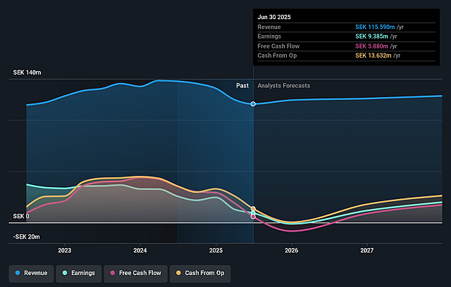 ContextVision Earnings and Revenue Growth